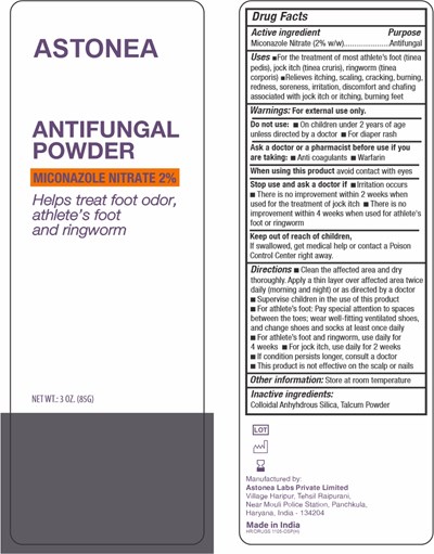 Principal Display And Drug Fact Panel (Antifungal Powder)